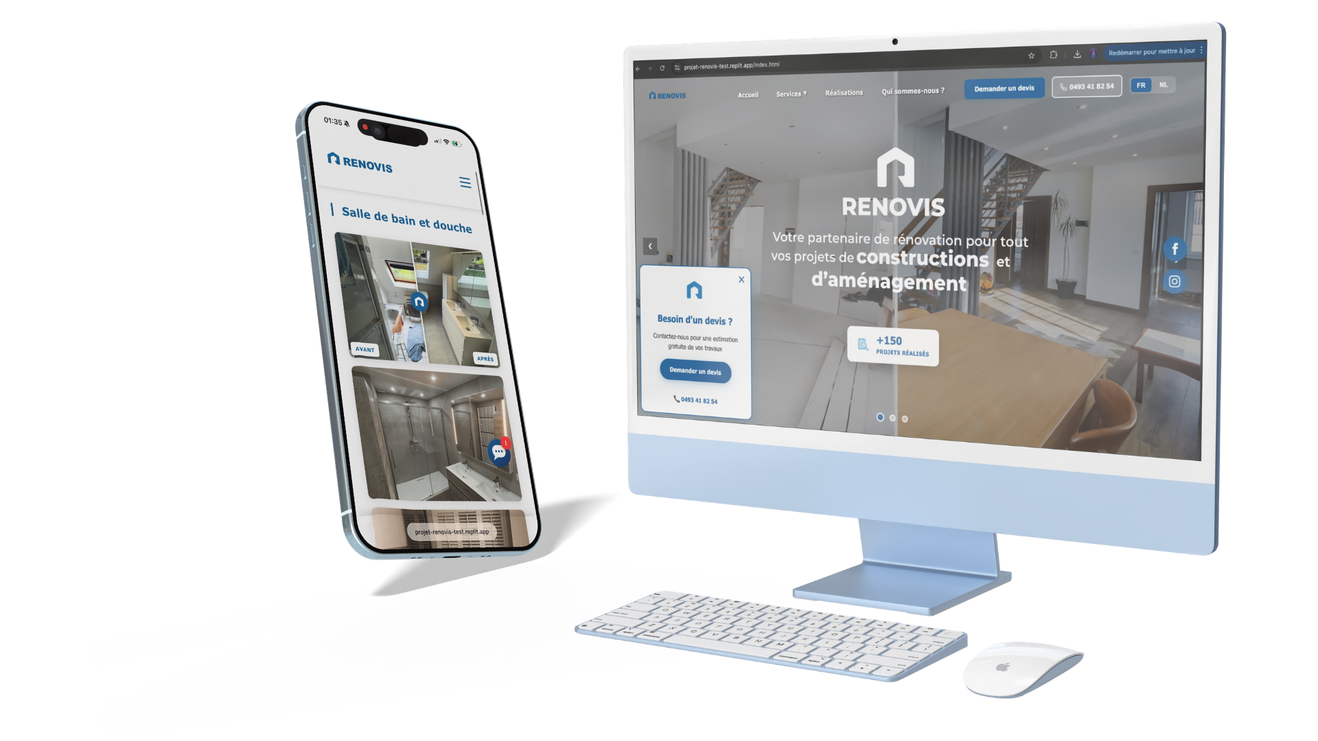 Site responsive sur tous appareils